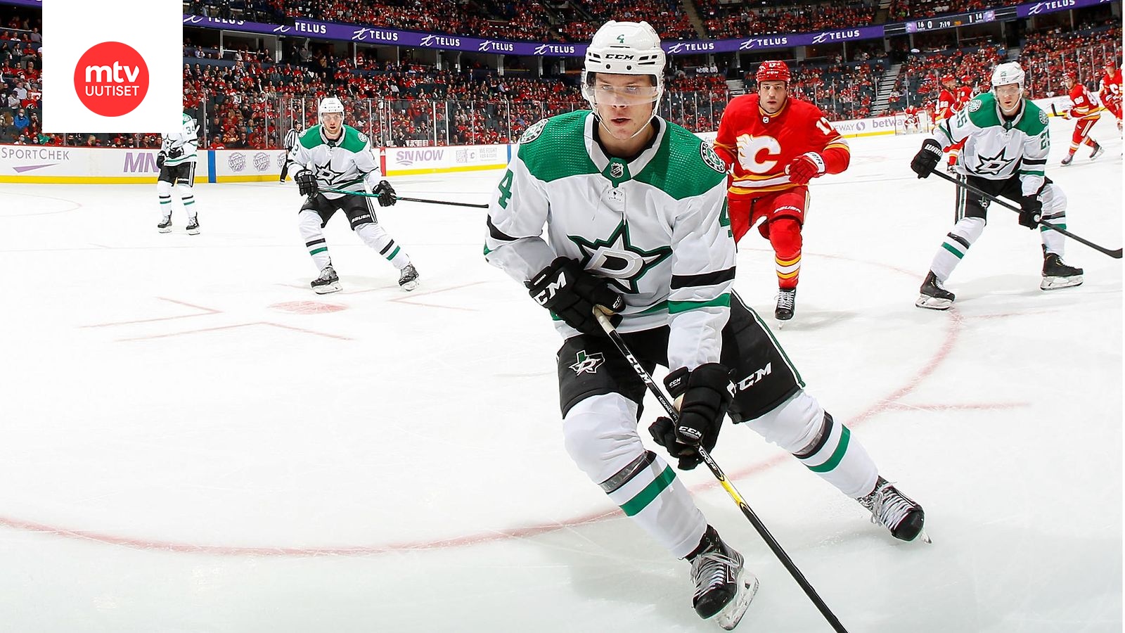 Dallas Starsin Miro Heiskanen Merkkasi Kolme Syöttöpistettä NHL:n ...