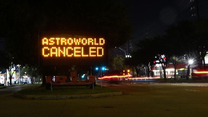AOP: Astroworld music festival, cancelled
