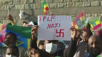 Reuters: Etiopia, mielenosoitus, protestoijat