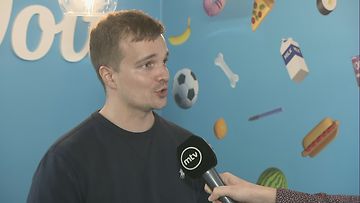 Wolt Miki Kuusi MTV Uutiset Liven haastattelussa