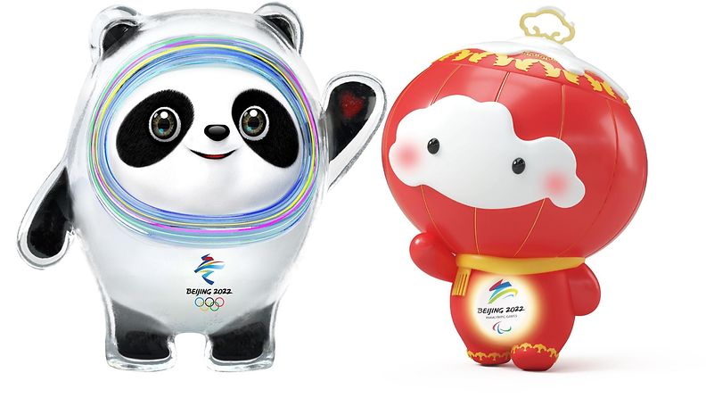 Kiina Peking talviolympialaiset maskotti