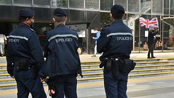 hongkong poliisi lehtikuva