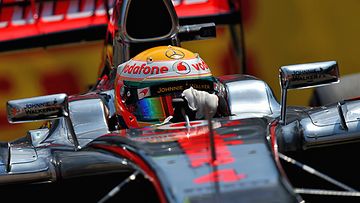 Lewis Hamilton oli tyytymätön Monacon GP:n tulokseen.