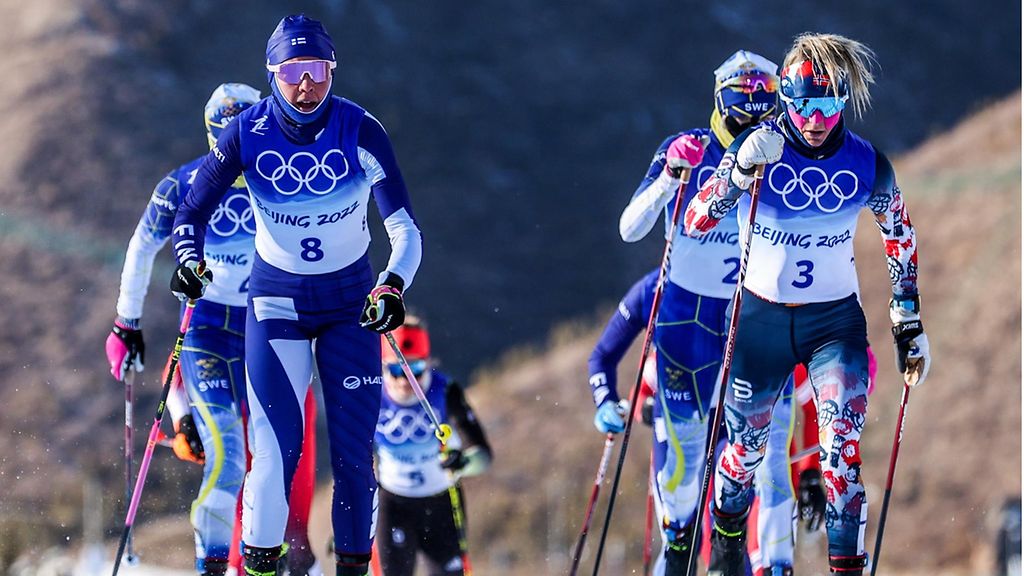 Suomalaiset Pekingin olympialaisissa torstaina . 