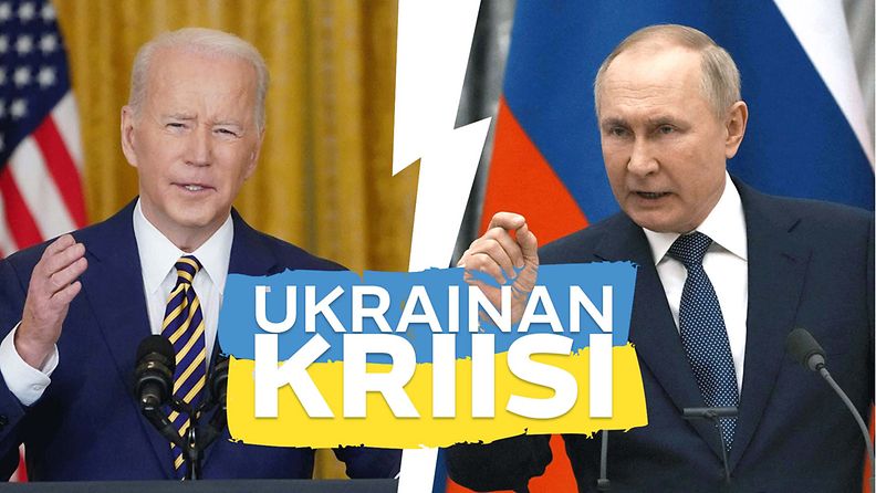 UKRAINAN KRIISI Biden ja Putin