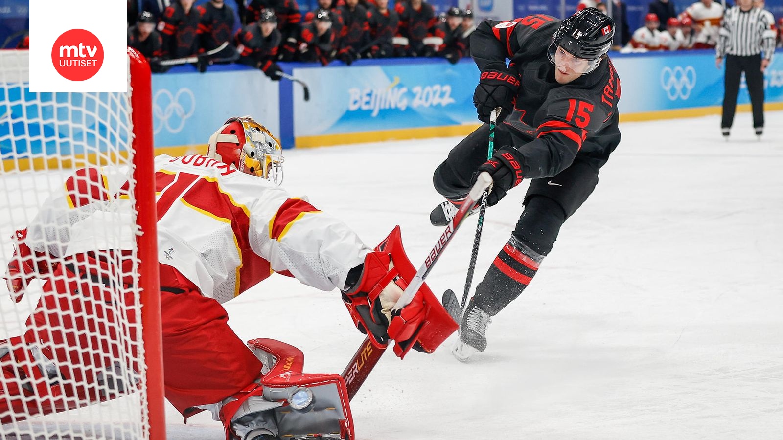 Jääkiekko: Kanada kohtaa Ruotsin Pekingin olympialaisten puolivälierässä -  