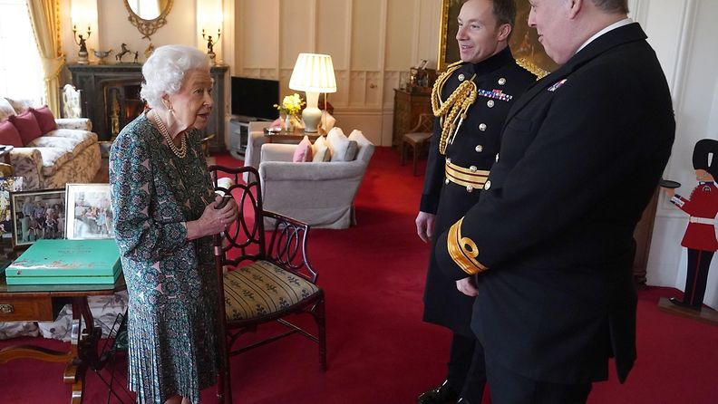 Kuningatar Elisabet Windsorin linnassa