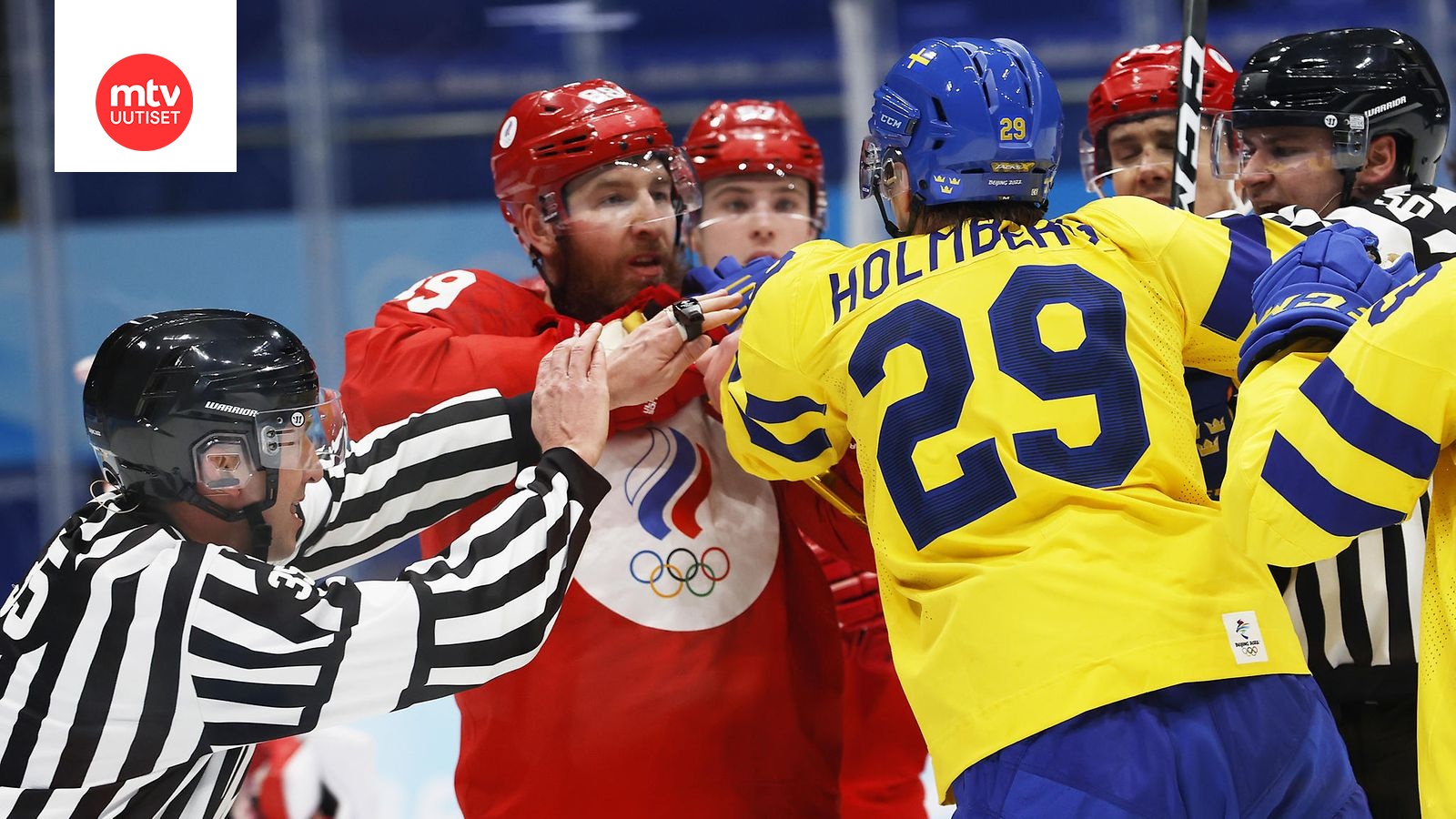 Suomi ja Venäjä kohtaavat jääkiekon olympiafinaalissa 