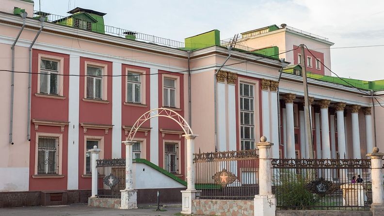 Neuvostoaikainen rakennus Ukrainassa