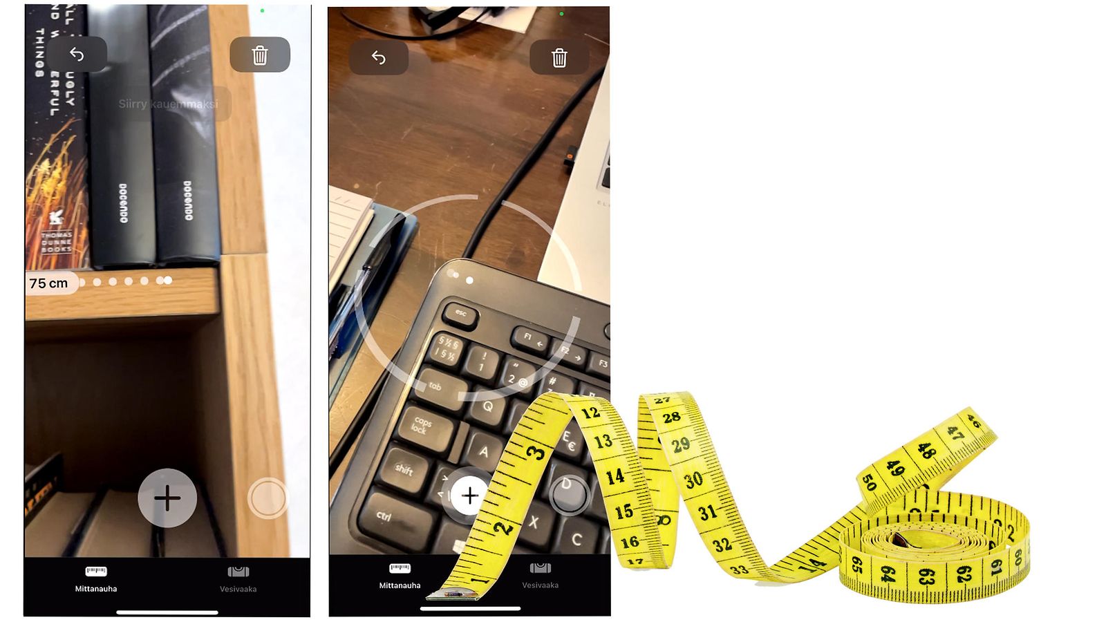 Mittanauha kateissa? iPhone auttaa – näin mittaat puhelimellasi -  