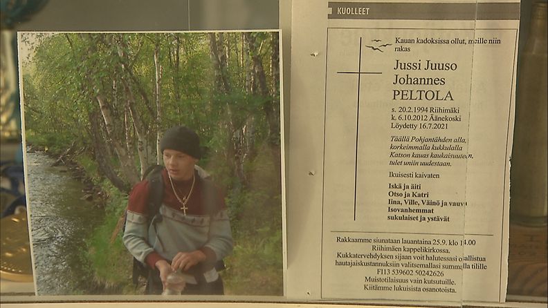 Jussi Peltola kuolinilmoitus