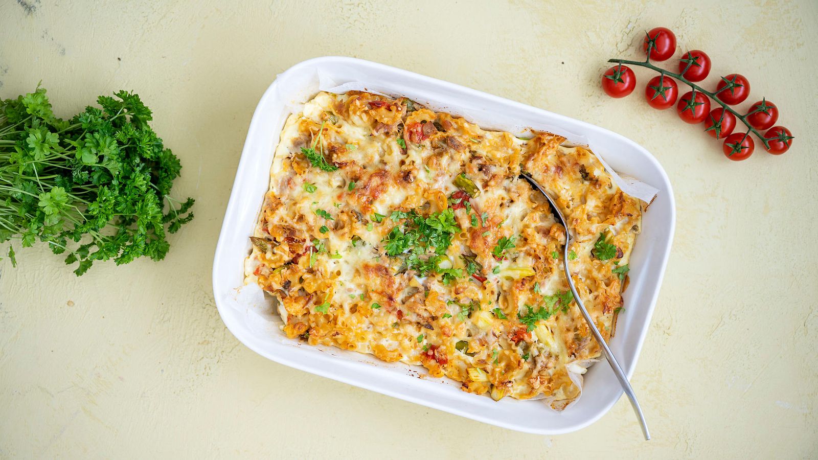 Ihanan helppo tonnikalapasta! Katin keväisessä pastassa maistuu myös parsa  - Resepti | Makuja | MTV Uutiset