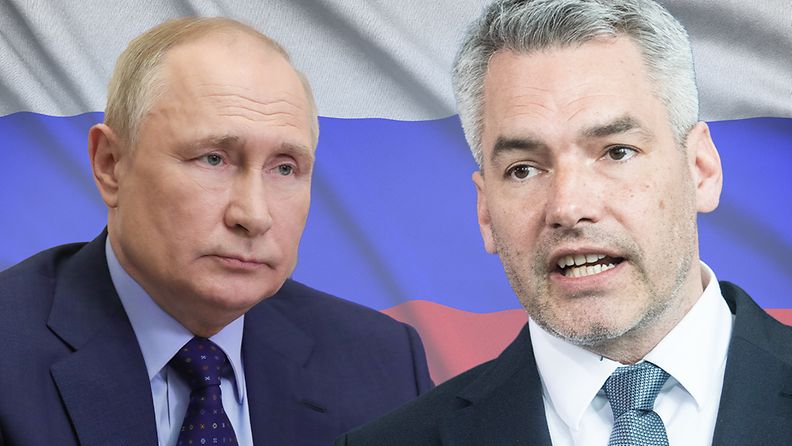 Itävallan liittokansleri Karl Nehammer on tavannut Moskovassa Venäjän johtajan Vladimir Putinin.