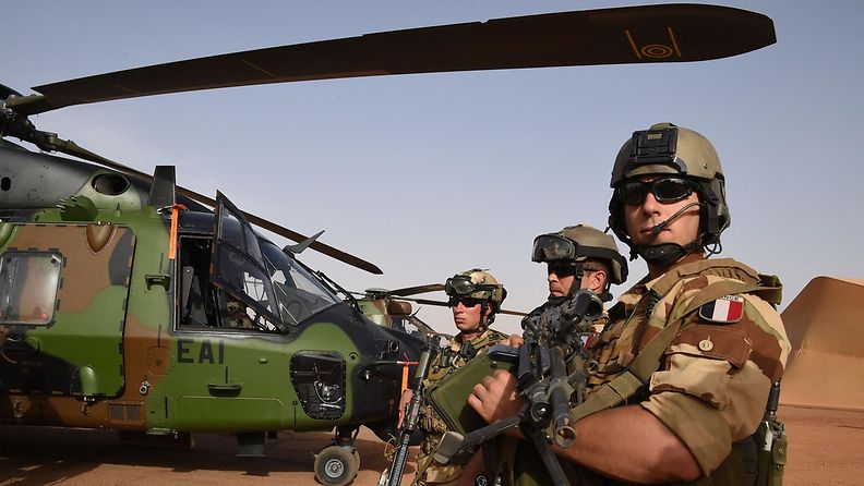 Ranskalaisia sotilaita Malissa tammikuussa 2015.