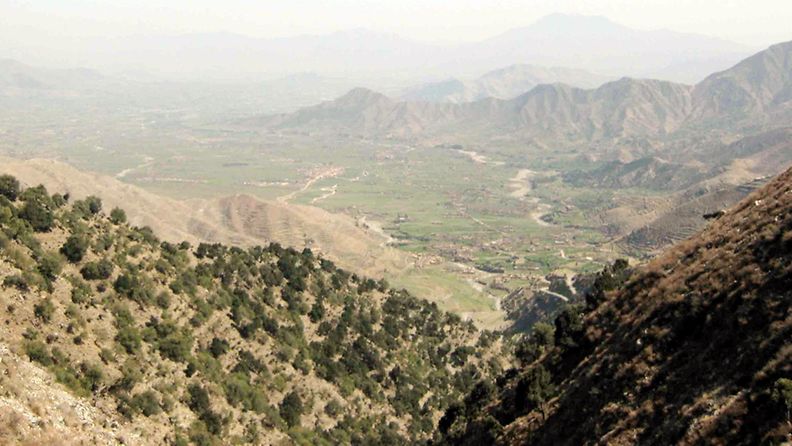 Kuvaa Afganistanin ja Pakistanin rajalla sijaitsevasta Kunarin provinssista.
