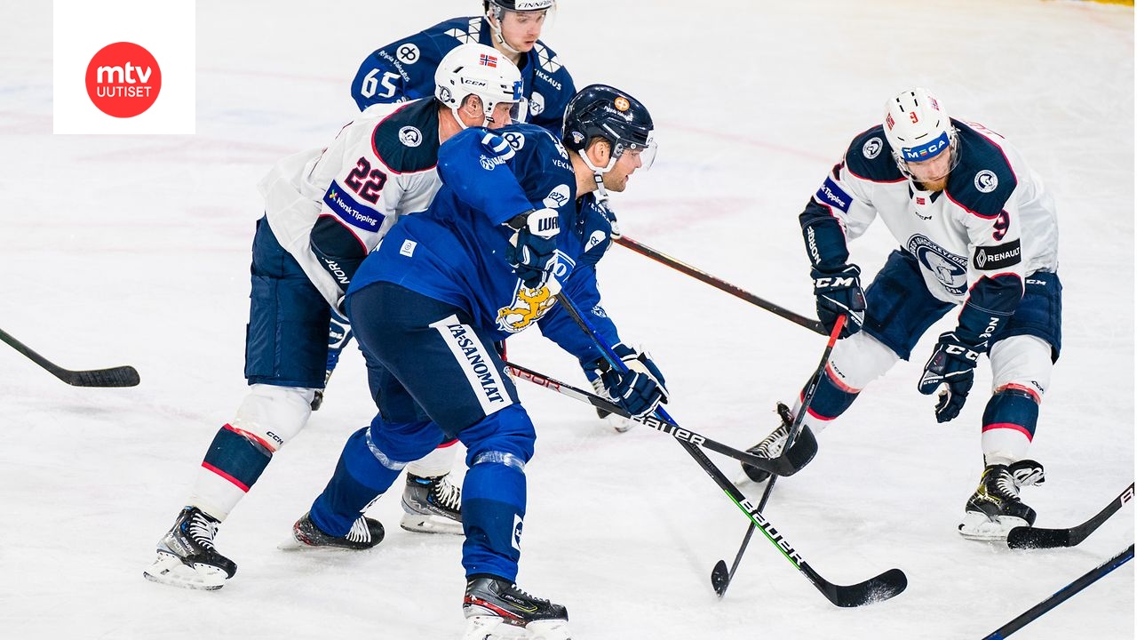 Teemu Hartikainen teki Leijonien voittomaalin Kuopiossa MTVuutiset.fi