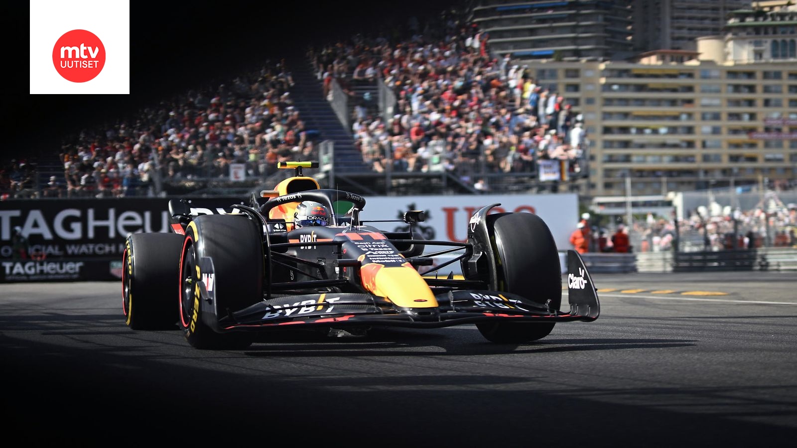 Muhiiko Monacon GP:n aika-ajoissa jättiyllätys? Red Bullin kakkoskuski löi  Charles Leclercin 