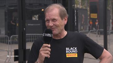 Juha Kankkunen, black round pirellis, 2022, Sardinia