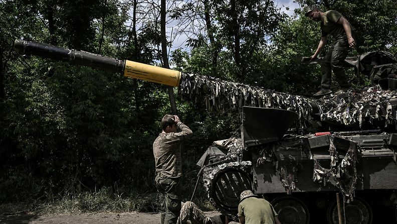 Ukraina panssarivaunu kesäkuussa 2022 LK 13.6.2022