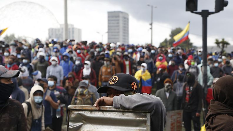 Ecuador mielenosoitukset 2022