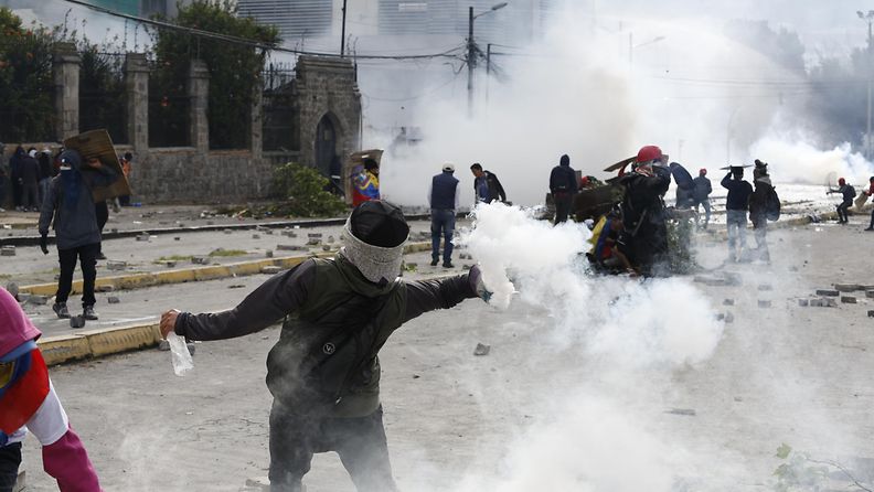 Ecuador mielenosoitukset
