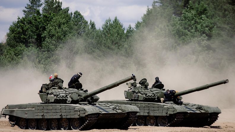 AOP Ukraina tankkeja