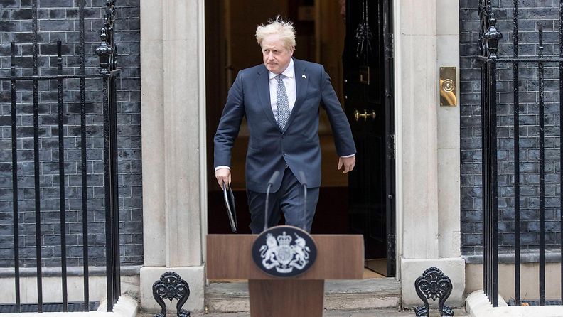 Boris Johnson Downing Street AOP