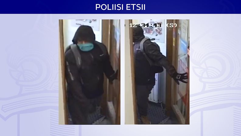 Poliisi etsii tätä kaupan ryöstöstä epäiltyä miestä Tampereella