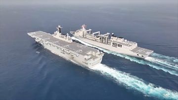 Kiinan laivastoa AOP