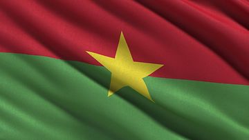 Burkina-Fason lippu AOP