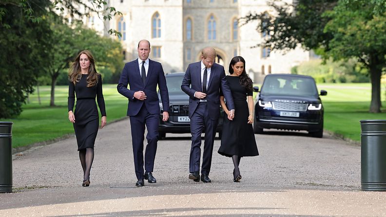 Catherine, William, Harry ja Meghan