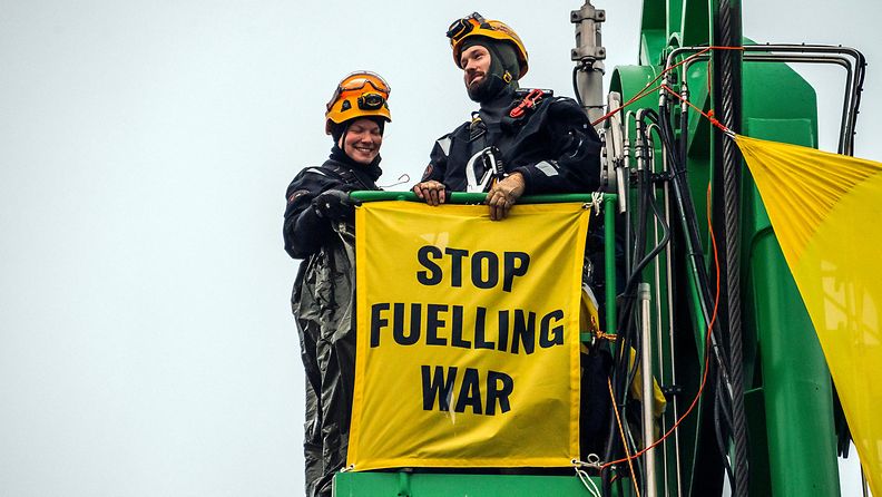Greenpeace Tornio protesti 2