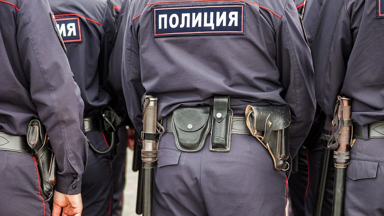 Venäläisiä poliiseja AOP