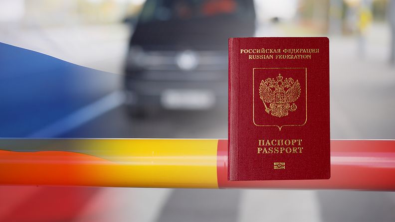 OMA: Raja, viisumit, Venäjän passi