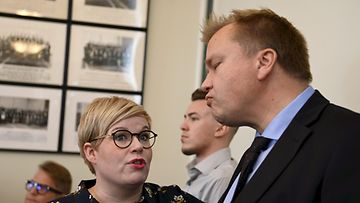 Annika Saarikko ja Antti Kaikkonen LK 6.10.2022