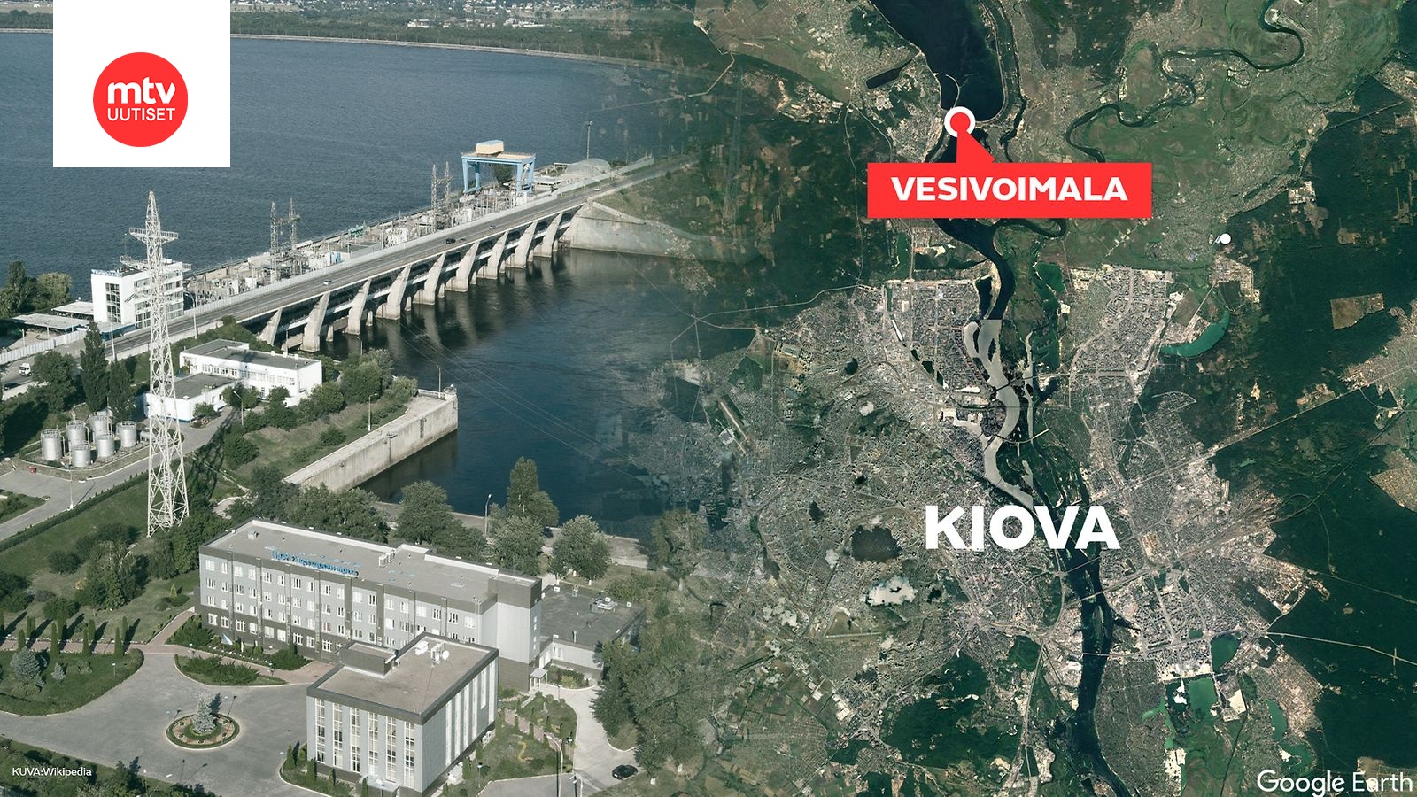 Suomalainen asiantuntija huolissaan Kiovan jättipadosta Venäjän iskujen  yltyessä – onnistunut hyökkäys voisi johtaa koko kaupungin halvaannuttavaan  tulvaan 
