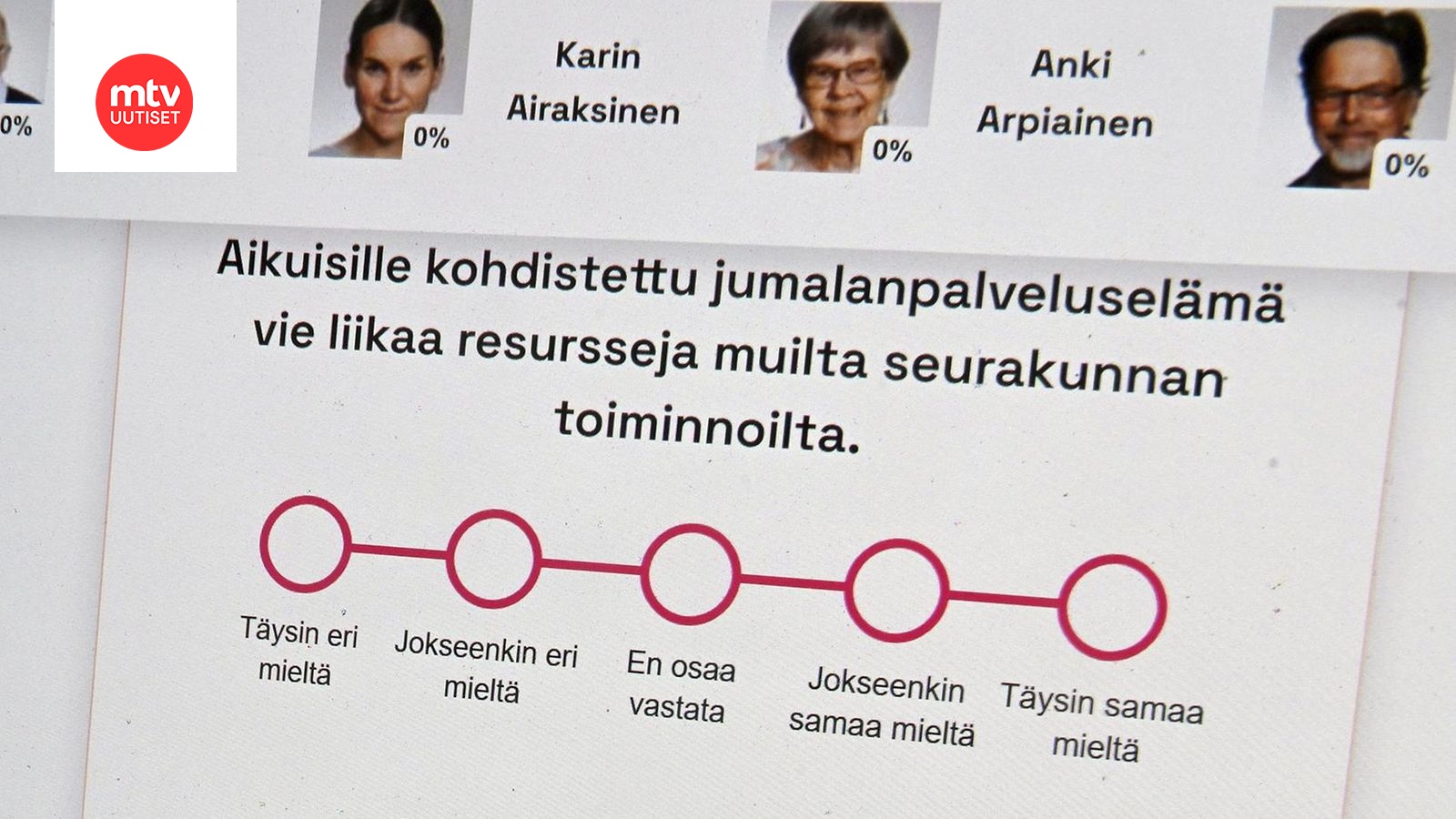 Seurakuntavaaleissa tänään varsinainen äänestyspäivä 