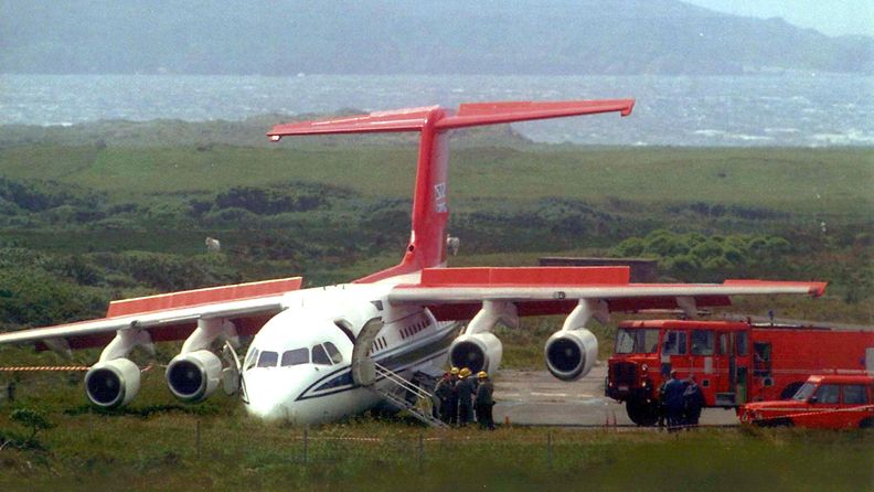 AOP lento-onnettomuus Islay