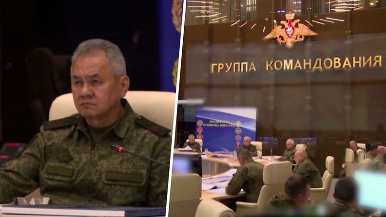 Puolustusministeri Sergei Shoigu vieraili Venäjän "erikoisoperaation" päämajassa Ukrainassa. 