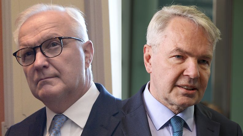Olli Rehn ja Pekka Haavisto