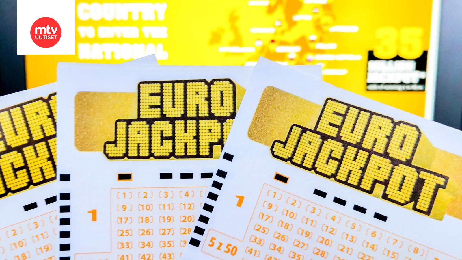 Tänne 40 miljoonan euron Eurojackpot meni 