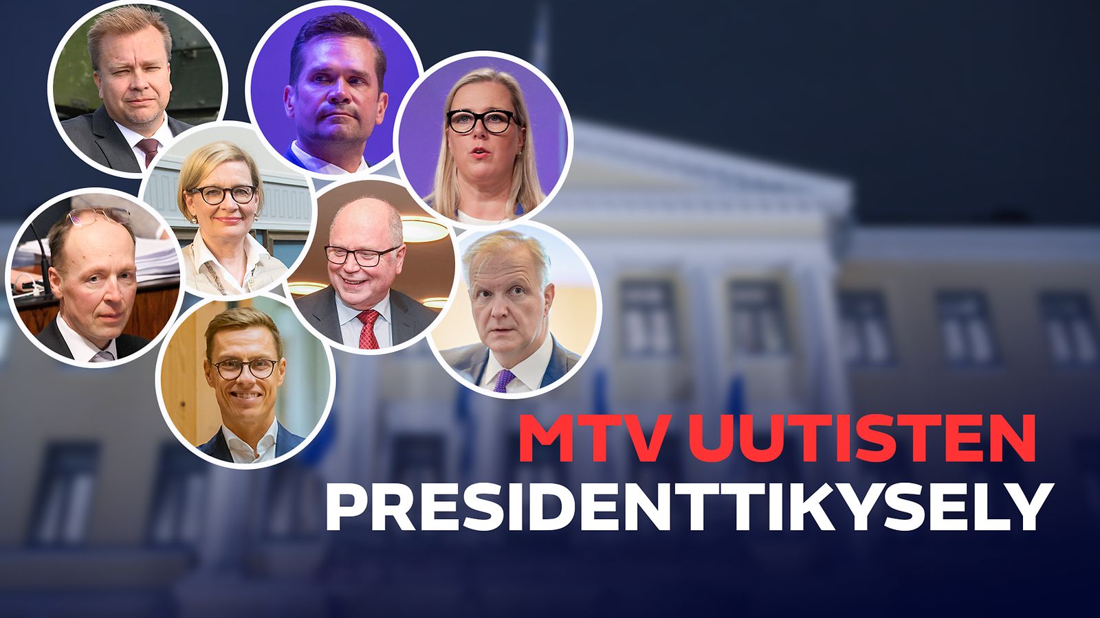 MTV Uutisten presidenttikysely: Katso piiripäättäjien suosikit ehdokkaiksi  