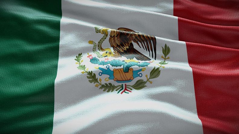 Meksiko lippu aop