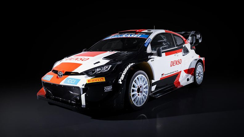 Toyotan WRC-auto kaudella 2023.