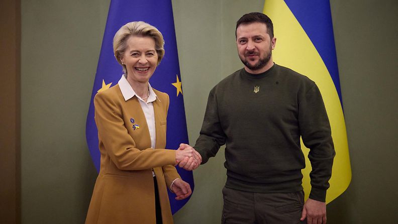 AOP Ursula von der Leyen, Zelenskyi