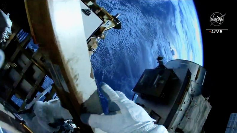 Avaruuskävely, NASA, ISS