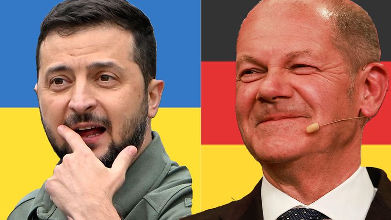 Zelenskyi, Scholz