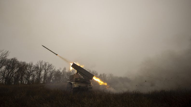 Raketinheitin Ukrainassa AOP