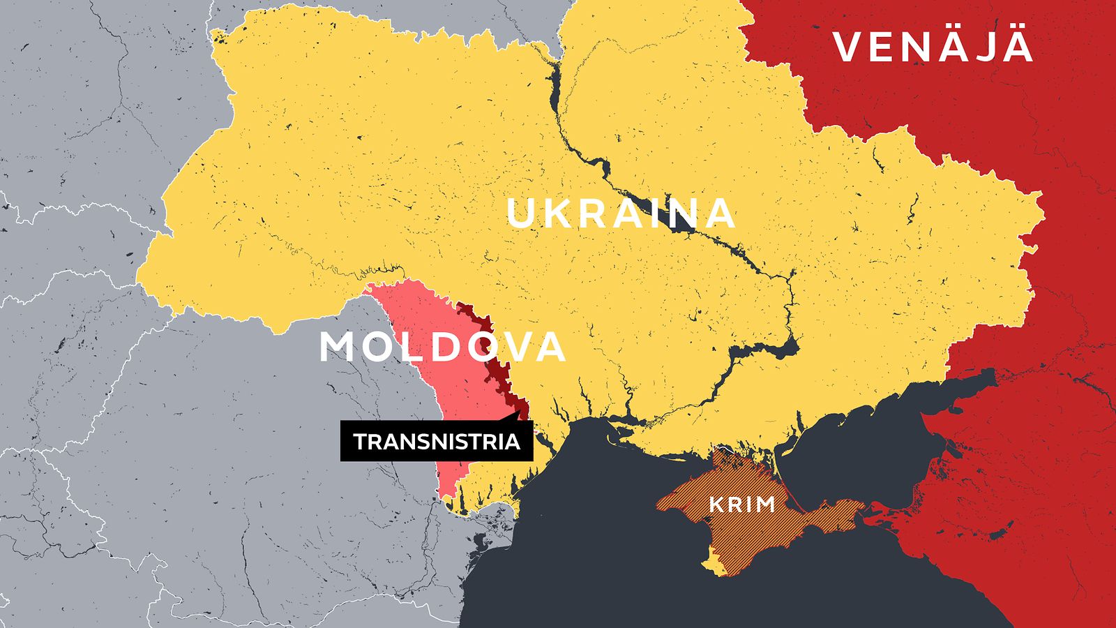 Onko Moldova Putinin seuraava kohde? 