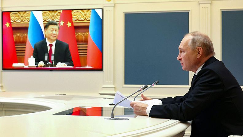 Putin ja Xi joulukuussa 2022.
